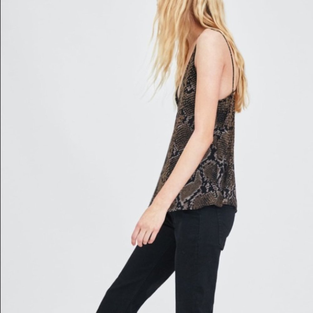 Zara Snake Print Strappy Flowy Tank Top, NWT, S - Picture 3 of 13